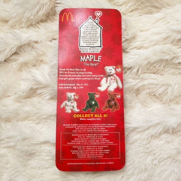 Ty Beanie Baby Bears International Collection 4 NEW - Picture 6 of 9